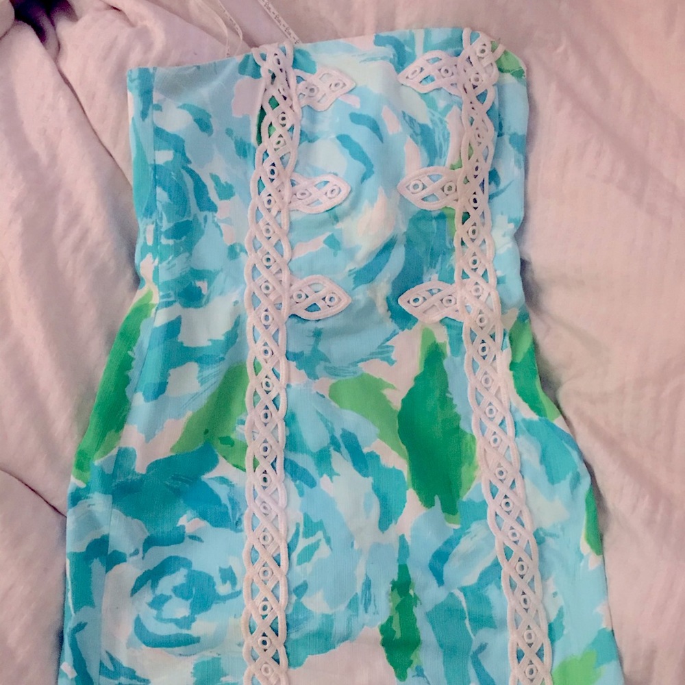 flower dress💚💙